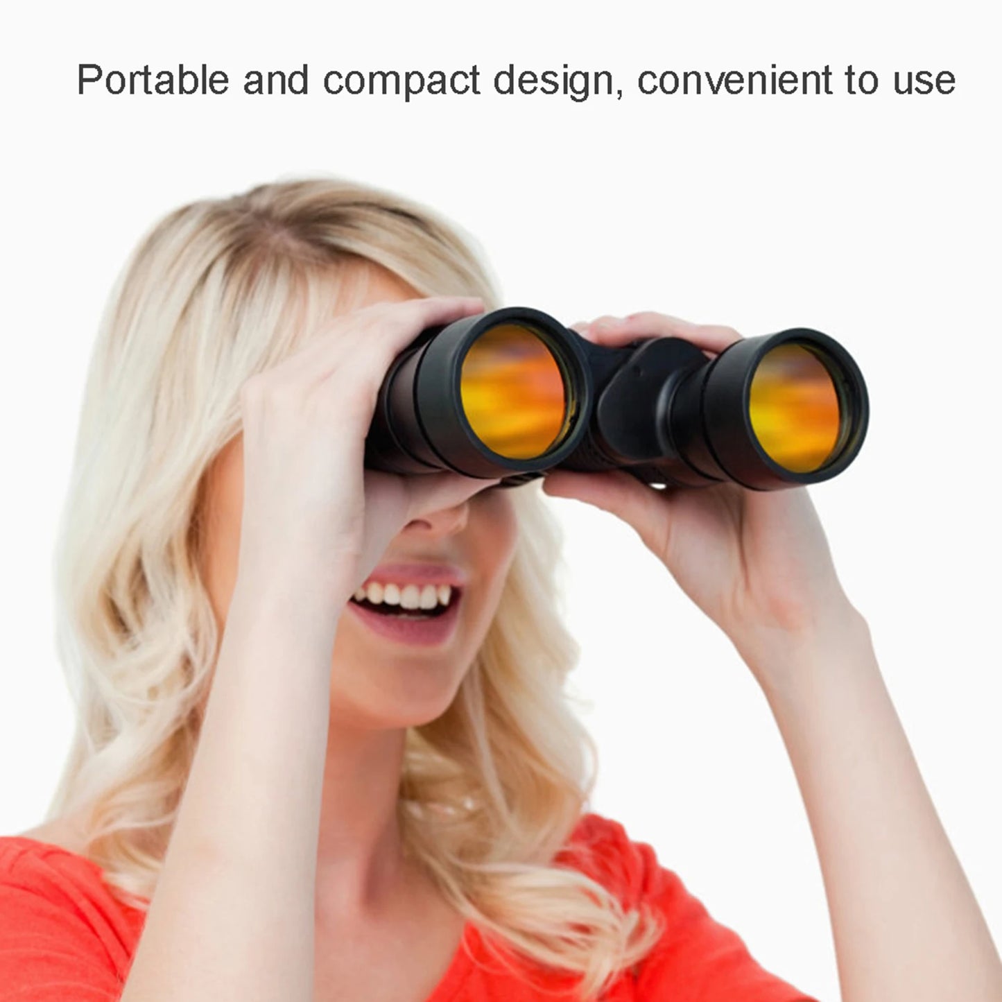 8X High Definition Portable Binoculars for Outdoor Sports and Military Use