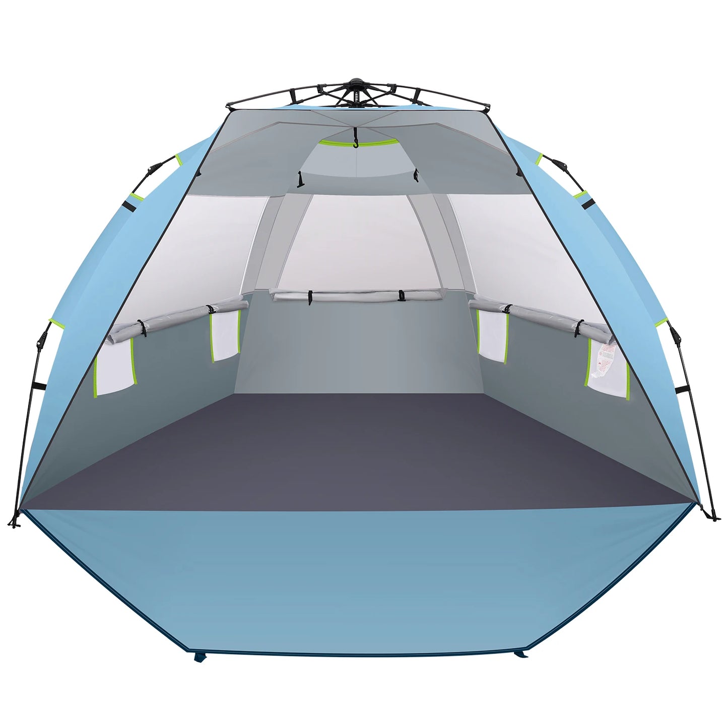 Beach Tent Sun Shelter Pop Up Canopy for 4 to 6 People Easy Setup Portable Shade