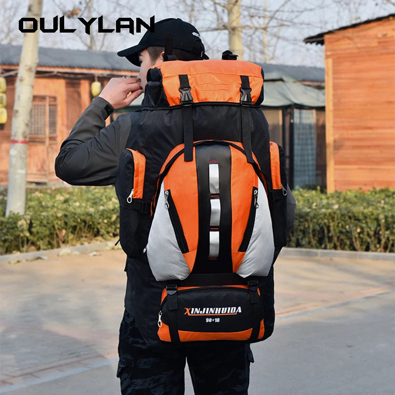 90L Waterproof Travel Backpack Hiking Rucksack for Men and Women