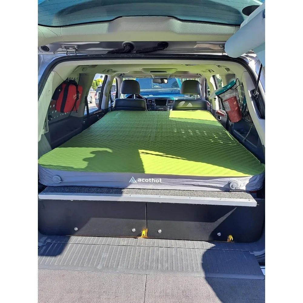 Super Thick Foam Inflatable Sleeping Bag With Pump Bag for All Season Comfort