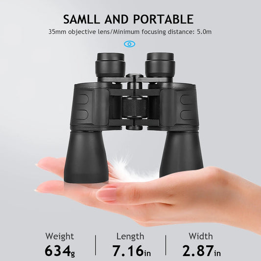 180x100 Zoom Binoculars Professional HD Waterproof Long Range Day Night Vision