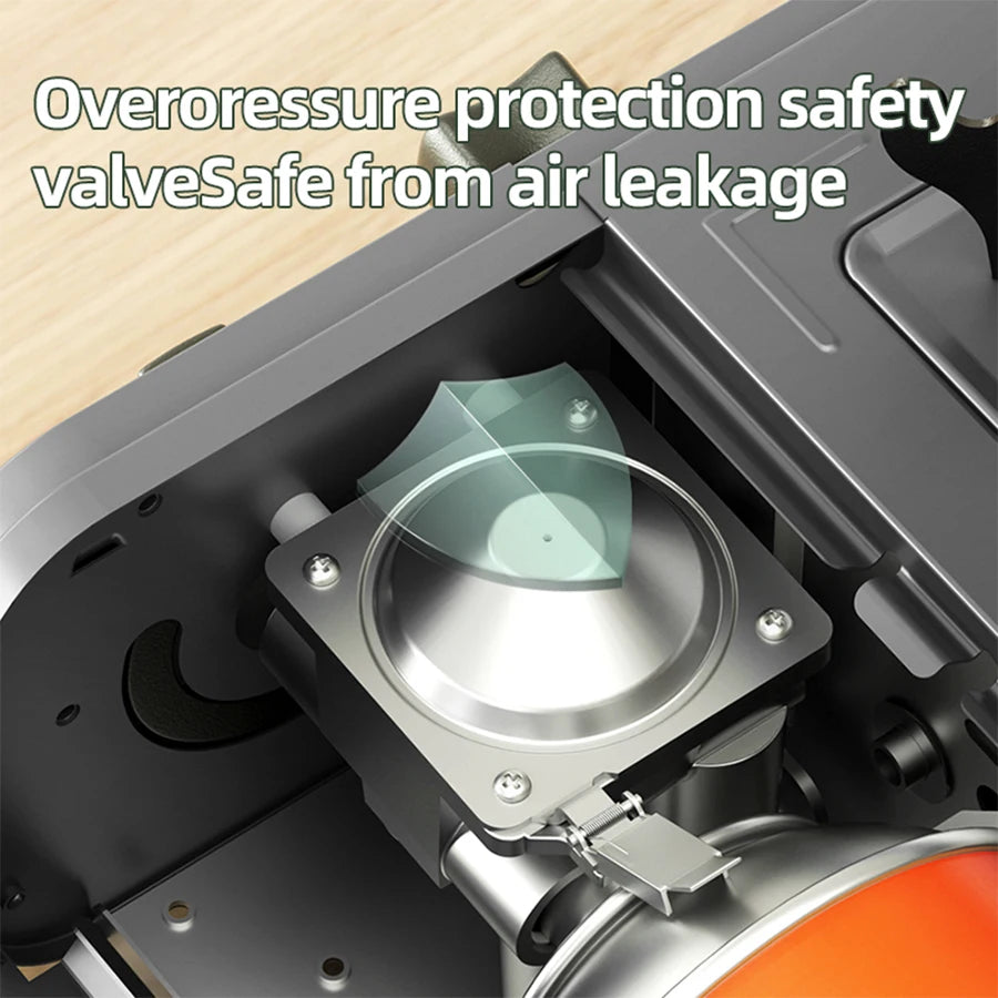 Portable Card Stove for Camping and Outdoor Use with Ignition Device