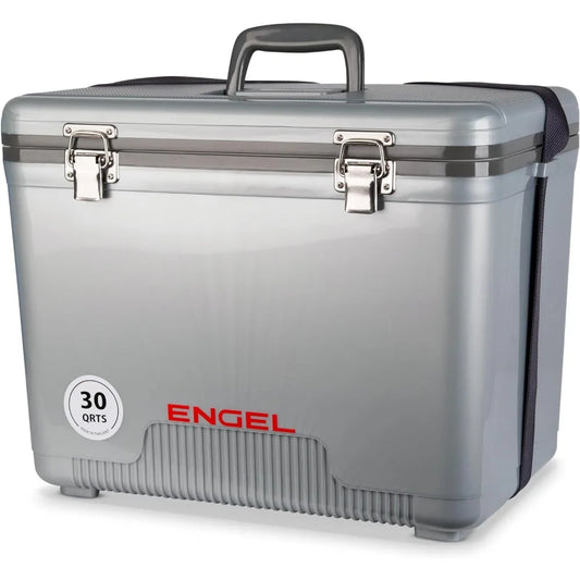 30 Quart Leak Proof Air Tight Cooler Hard Shell Drybox and Lunchbox Fishing Tackle