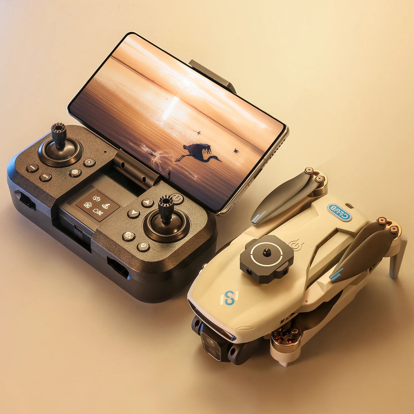 4K GPS Drone with 40 Minute Flight Time Dual Batteries and 5G Transmission