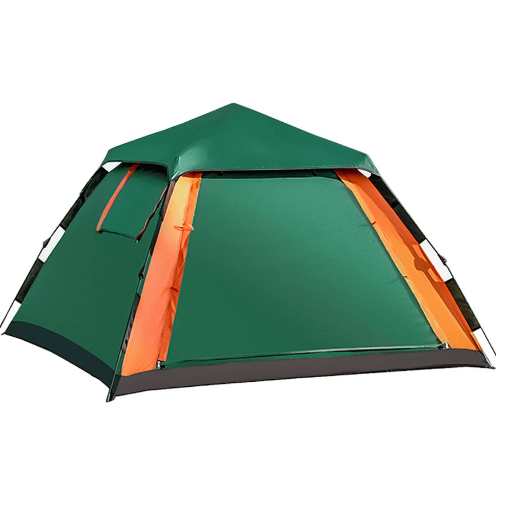 Portable Outdoor Folding Tent for 3-4 People Quick Opening Rain and Sun Proof