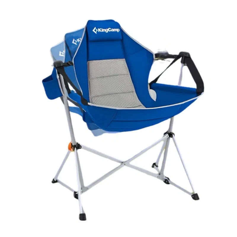 KingCamp Patio Hanging Rocking Chair Stand Ultra Lightweight Recliner Chair