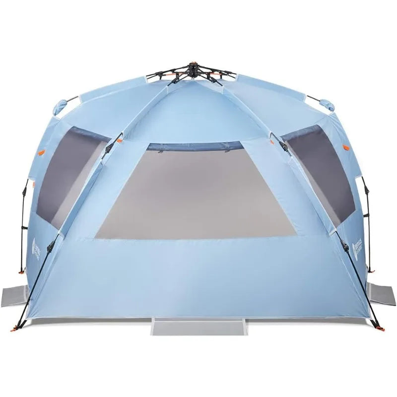 Easthills Outdoors Instant Shader Dark Shelter XL Beach Tent for 4-6 People